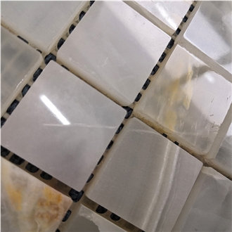 Interior Onyx Subway Mosaic Tiles