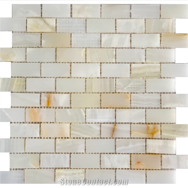 Luxury Nature Onyx Mosaic Tiles