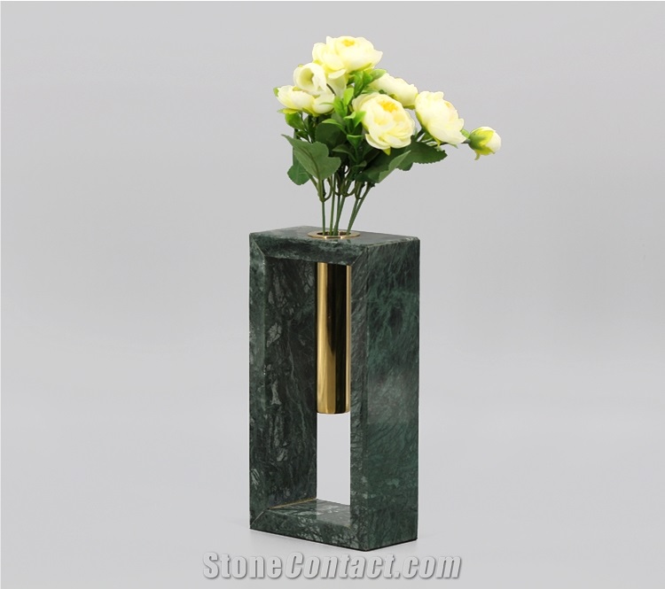 Nature Marble Vase Home Decor Products