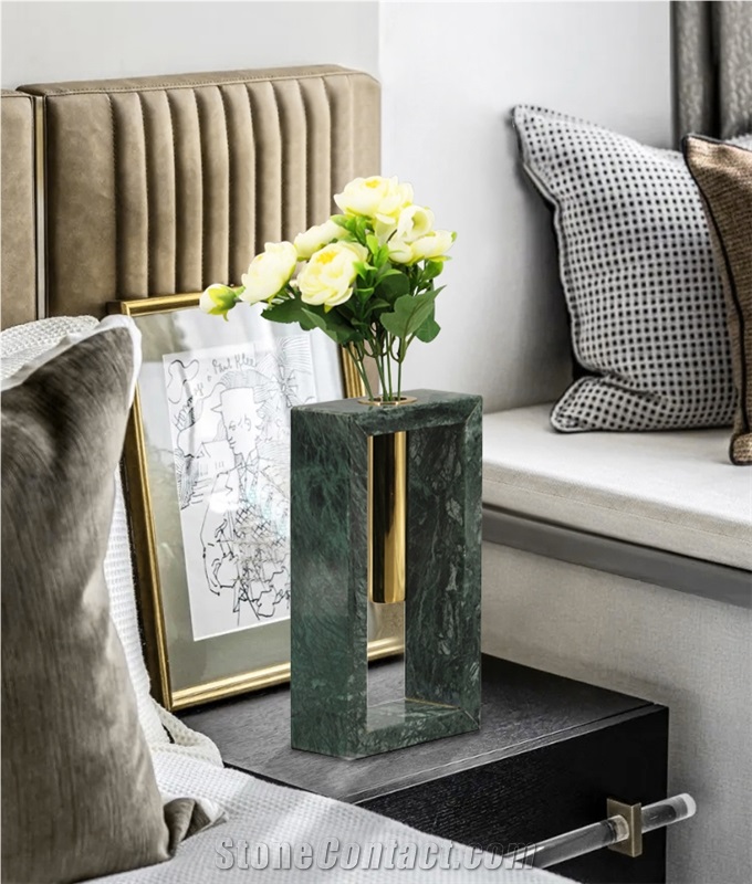 Nature Marble Vase Home Decor Products