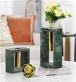 Nature Marble Vase Home Decor Products