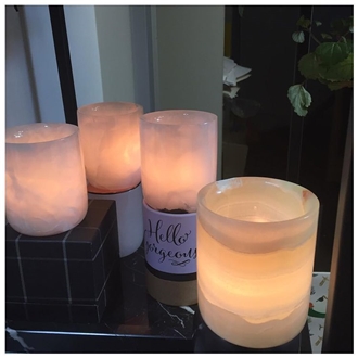 Nature Onyx Candle Jar