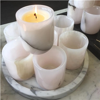 Nature Onyx Candle Jar
