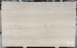 Bianco Sibillino Ivory White Travertine Slabs