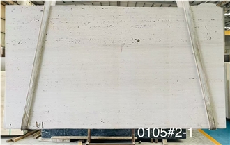 Bianco Sibillino Ivory White Travertine Slabs