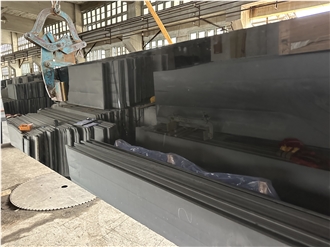 Mongolia Black Granite Premium Stone Slabs