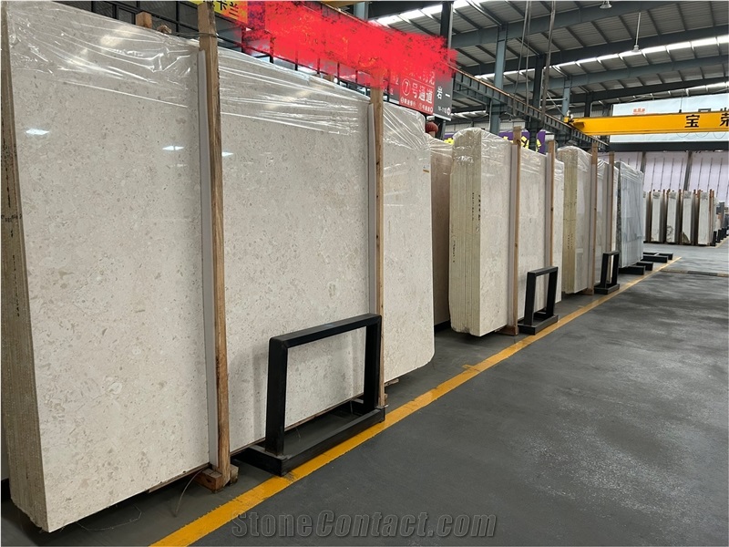 Omani White Rose Marble Slabs
