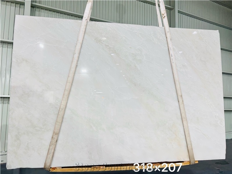 Bianco Rhino Marble Slabs