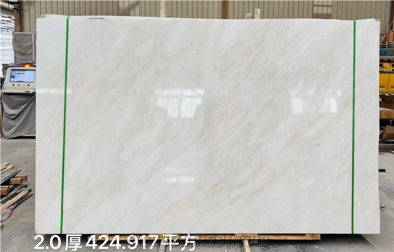 Bianco Rhino Marble Slabs