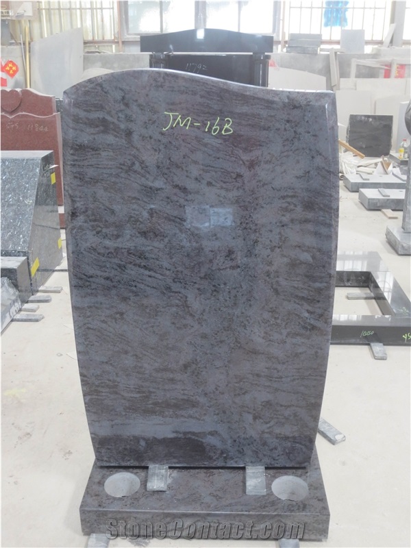 China Grey Granite Celtic Tombstone Memorial