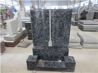China Grey Granite Celtic Tombstone Memorial