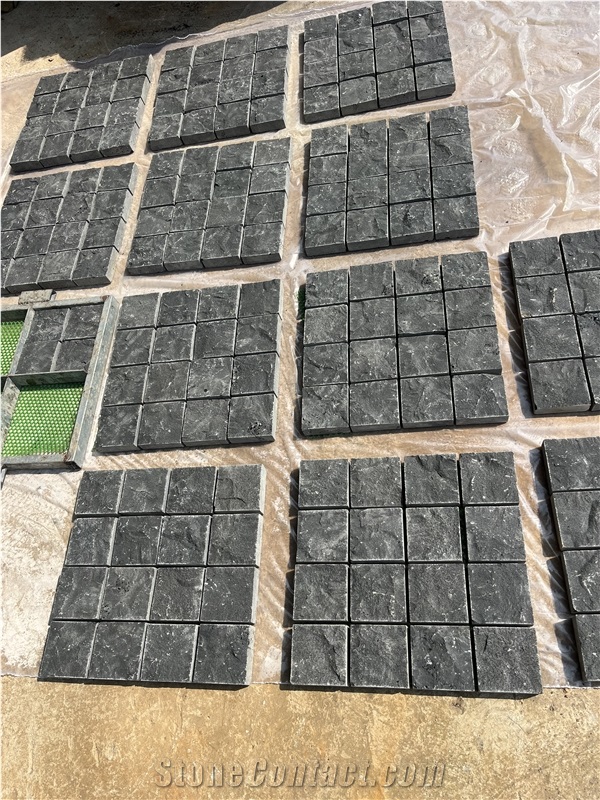 Hainan Black Basalt Cube Stone