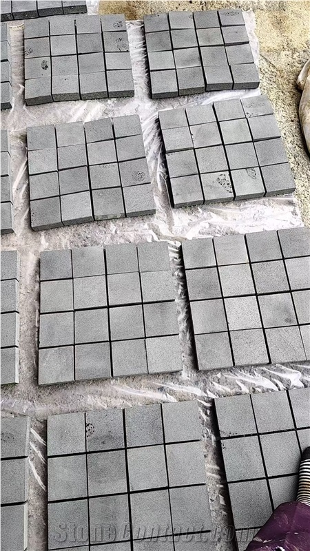 Hainan Black Basalt Cube Stone