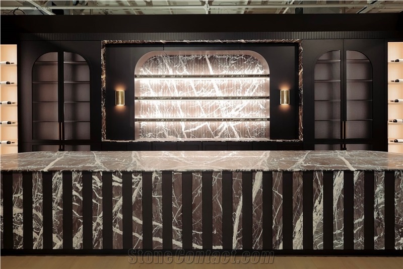Majestic Rose Marble Slabs