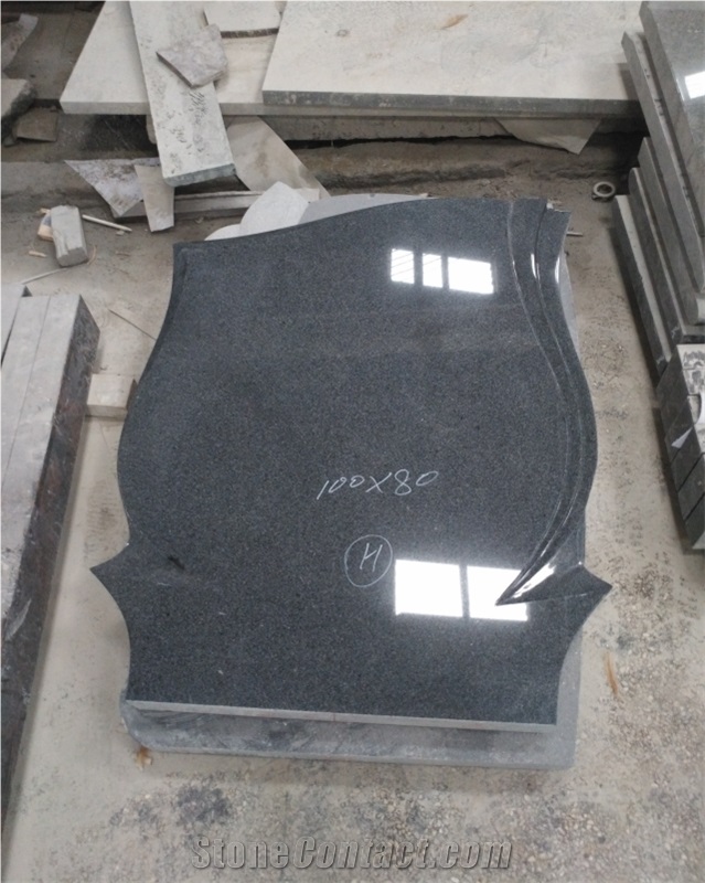 Original G654 Granite Headstone European Style