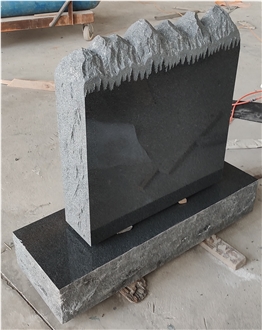 Original G654 Granite Monument With Ted Pine Tree Shape