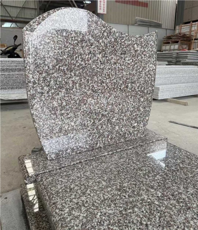 Original G664 Granite Tombstone