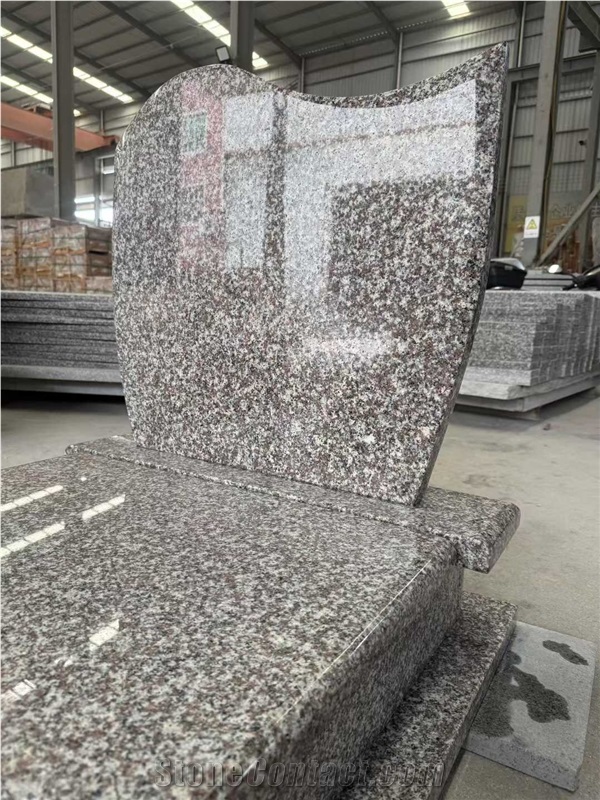 Original G664 Granite Tombstone