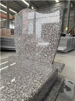 Original G664 Granite Tombstone