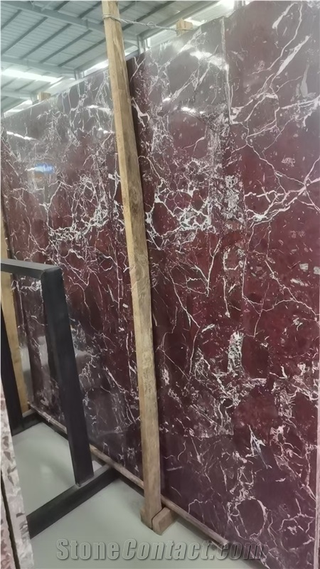 Rosso Levanto Marble Slabs Polished