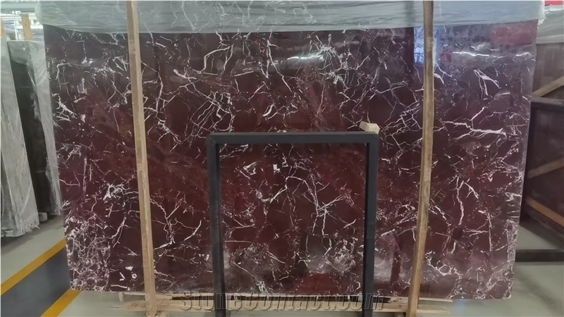 Rosso Levanto Marble Slabs Polished