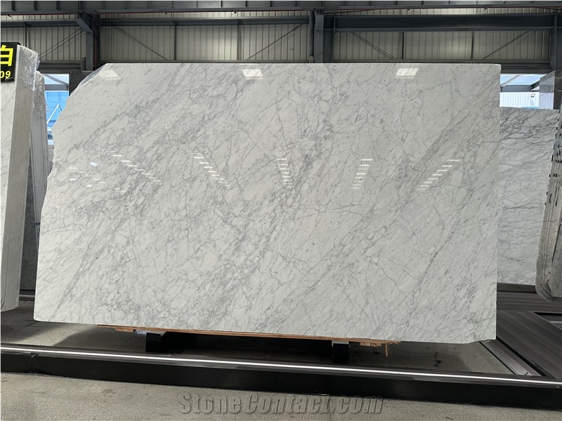 Italy Bianco Carrara Marble Slabs For Wall &Floor