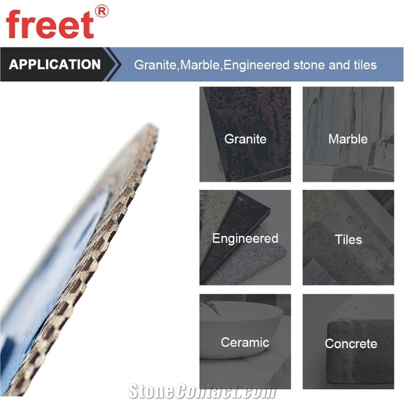105Mm Porcelain Saw Blade With Sharp Cutting