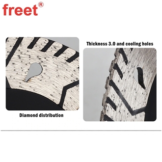 125Mm  Diamond Saw Blade For Cutting And Grinding Stone