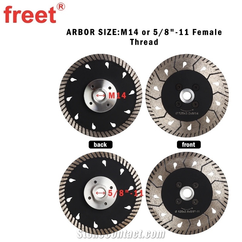 125Mm  Diamond Saw Blade For Cutting And Grinding Stone