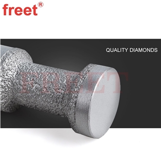 22Mm Diamond CNC Vacuum Brazed Finger Bits