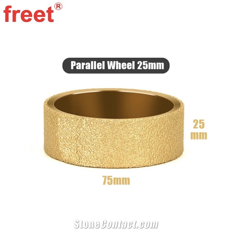 75Mm Demi-Bullnose Edge Grinding Wheels For Granite