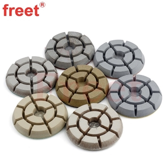 80Mm Wet Diamond Floor Polishing Pads For  Concrete