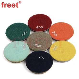 80Mm Wet Diamond Floor Polishing Pads For  Concrete