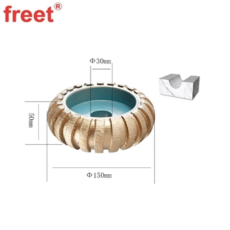 D150mm Roman Shape Grinding Profiling Wheel