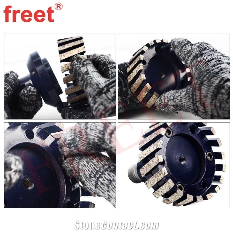D86mm Diamond Segmented Stubbing Wheel