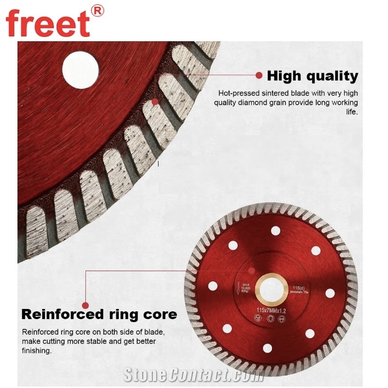 Diameter 115Mm Super Thin Diamond Tile Cutting Blade