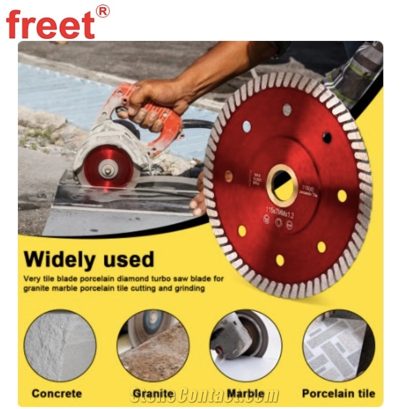 Diameter 115Mm Super Thin Diamond Tile Cutting Blade