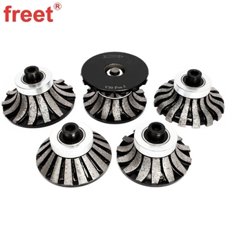 Diamond Cutter Router Bits For Bullnose R-Profile Wheel