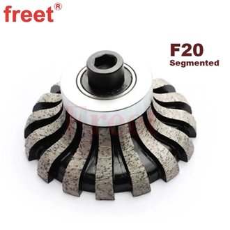 Diamond Cutter Router Bits For Bullnose R-Profile Wheel