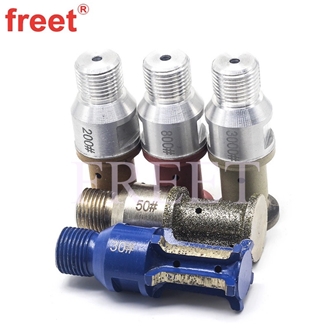 Diamond Finger Bit With 1/2 Gas Arbor For Slab Grinding