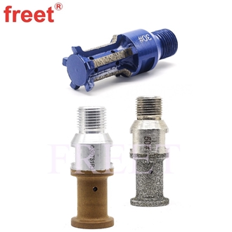 Diamond Finger Bit With 1/2 Gas Arbor For Slab Grinding