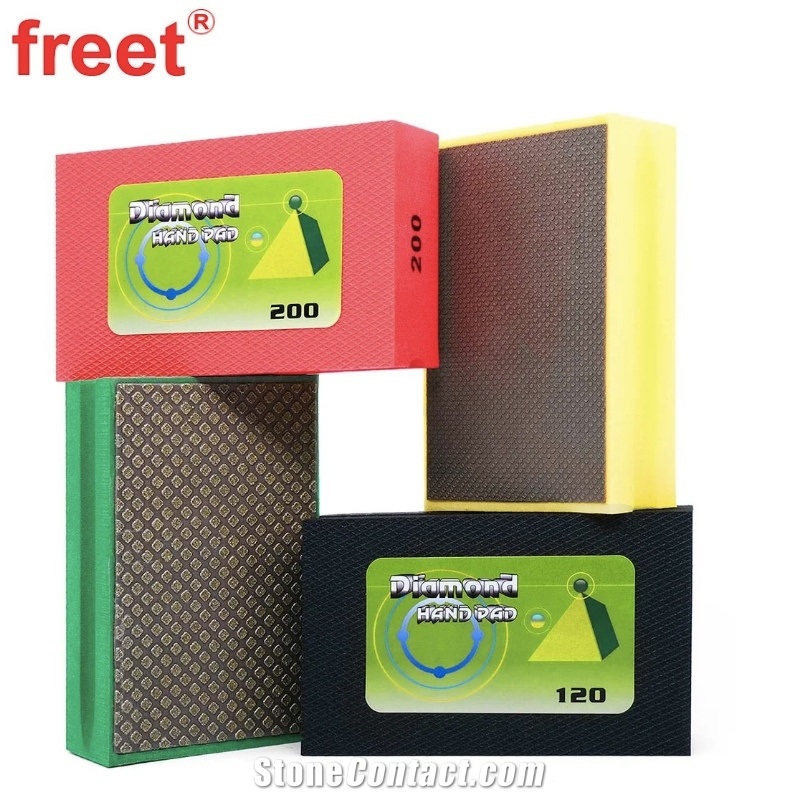 Diamond Hand Polishing Pads For Granite And Marble