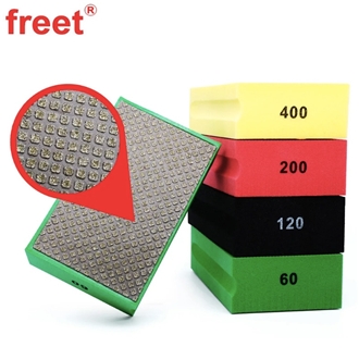 Diamond Hand Polishing Pads For Granite And Marble