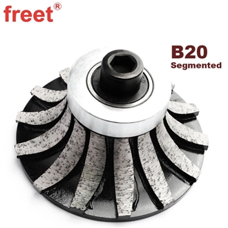 Diamond Router Bits Metal Demi Bullnose For Edge Profiling
