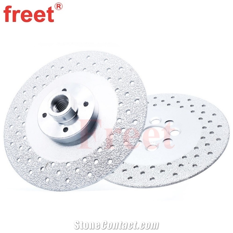 Diamond Tools 125Mm Vacuum Brazed Cutting Grinding Saw Blade