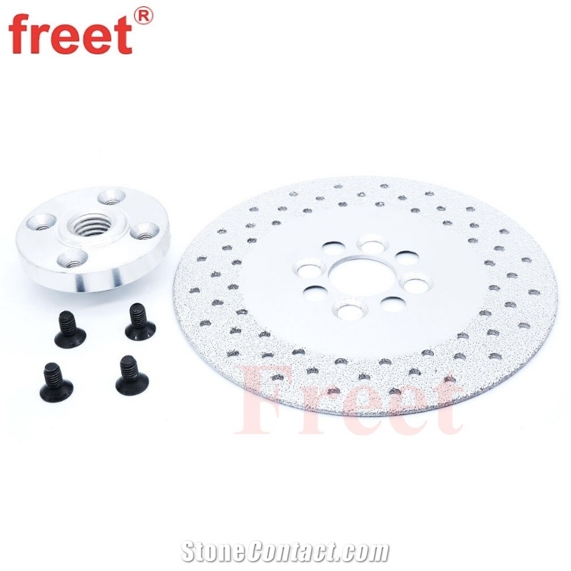 Diamond Tools 125Mm Vacuum Brazed Cutting Grinding Saw Blade