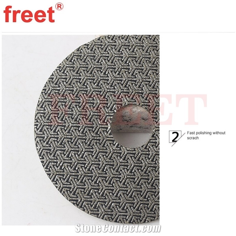 Electroplated Diamond Polishing Pads For Grinding Granite