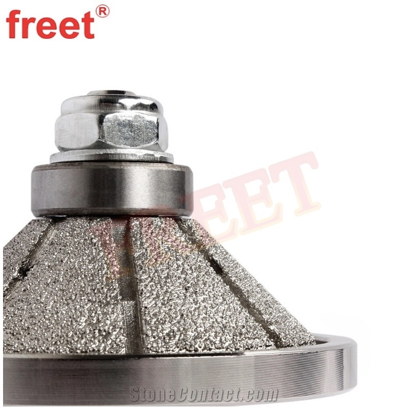 Premium E Bevel Shape Diamond Vacuum Brazed Wheel