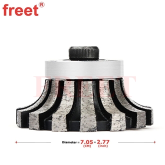 Segmented Dupont H Shape Diamond Profiling Wheel For Stone