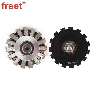 Segmented Dupont H Shape Diamond Profiling Wheel For Stone